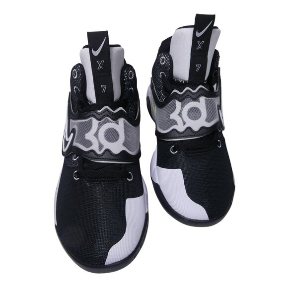 NIKE KD TREY 5X BLACK/WHITE-VOLT SIZE MEN'S Size 10.5 - Picture 4 of 10